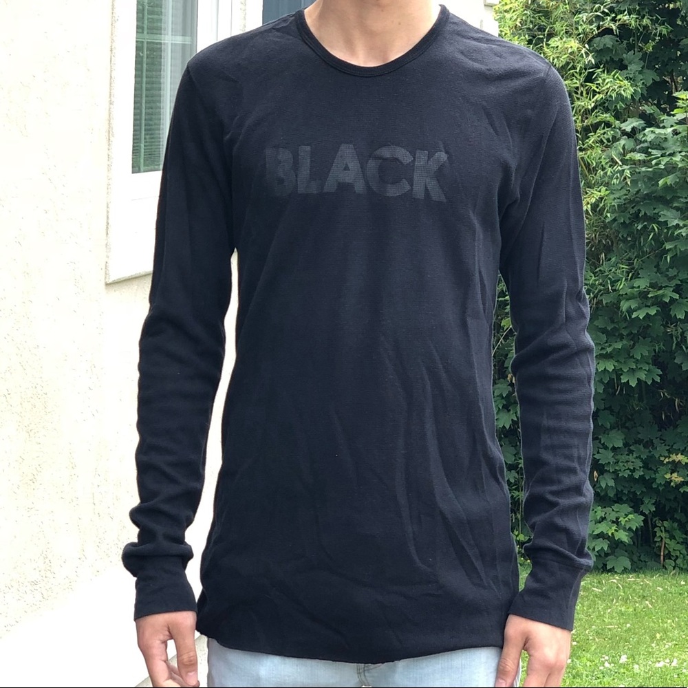 Andrew Christian Black Long Sleeve Thermal